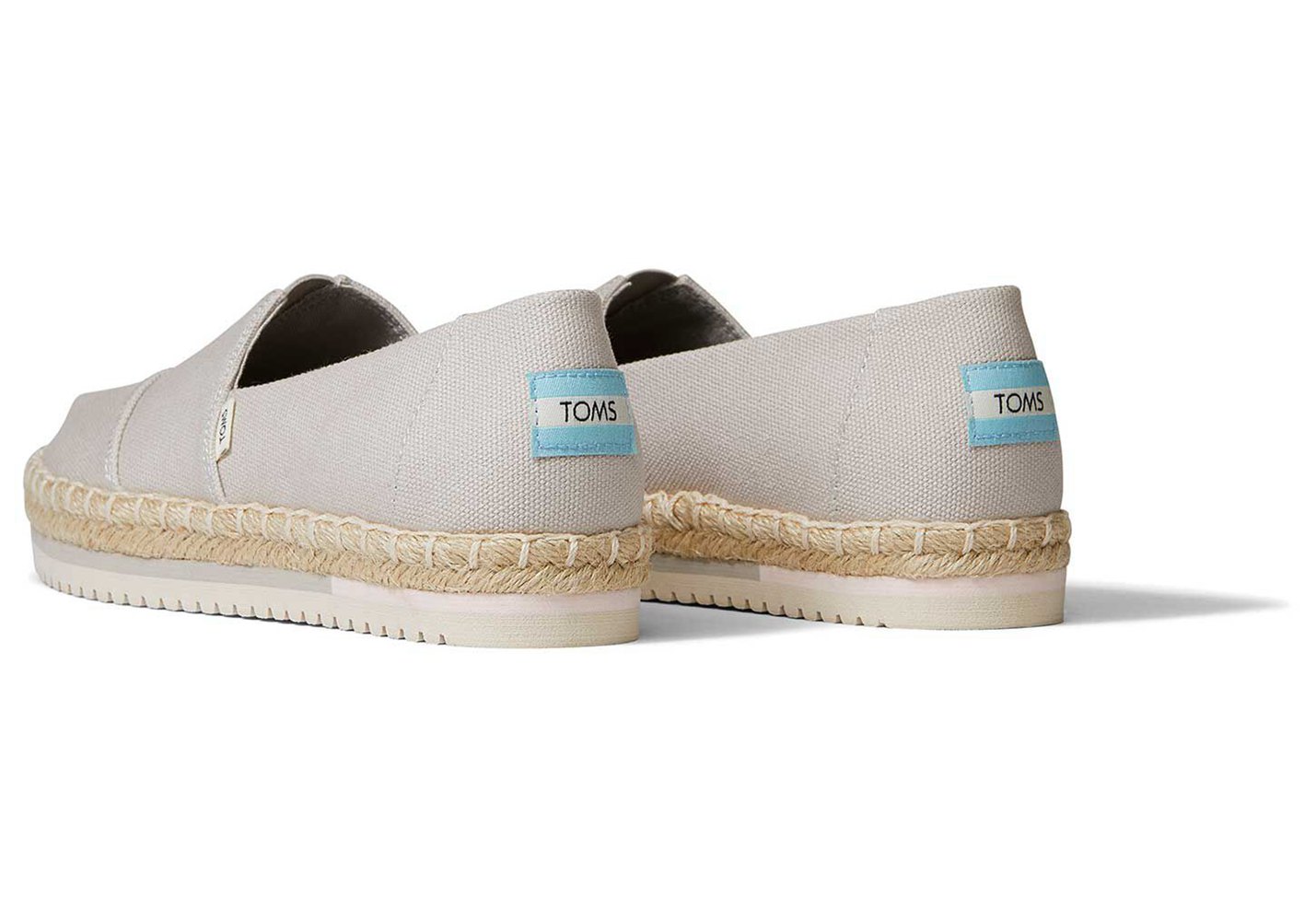 Toms Espadryle Damskie Szare - Alpargata Platform - 28TGCAYPU